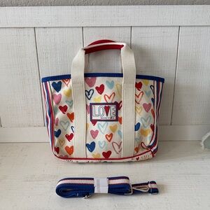 Brighton Multicolor Heart Love Tote